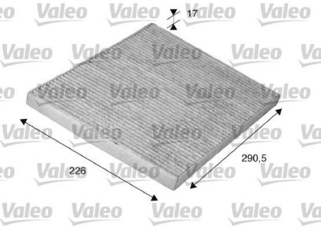 Фільтр салону Valeo 698746