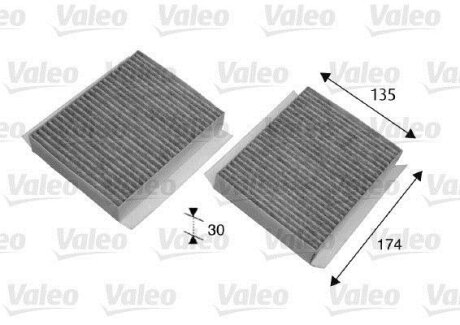 Фільтр салону Valeo 698747