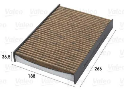 Фільтр, повітря у салоні Valeo 701000