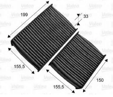 Фильтр, воздух во внутренном пространстве Valeo 701007