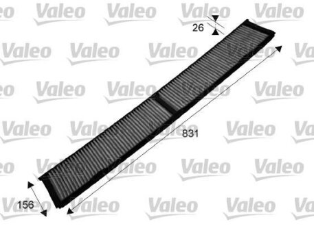 Фильтр, воздух во внутренном пространстве Valeo 715503