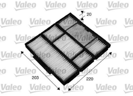Фільтр салону Valeo 715565