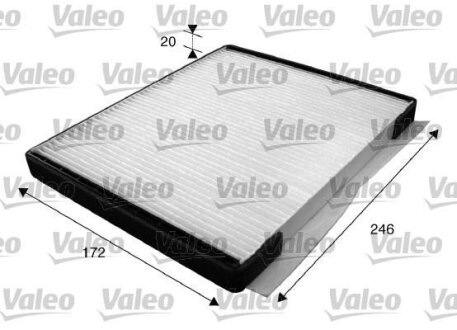Фільтр салону Valeo 715592