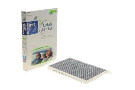 Фільтр салону із елементами активованого вугілля RENAULT KOLEOS I 2.0D/2.5 07.08- Valeo 715667