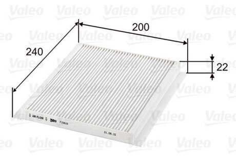Фільтр салону Valeo 715816