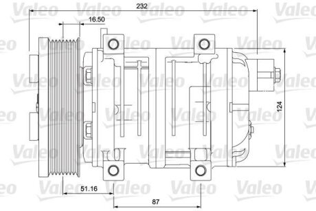 Компресор кондиціонера Valeo 716657