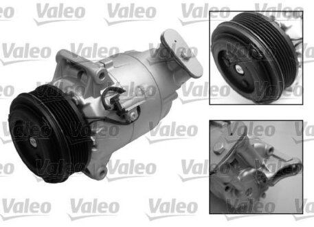 Компресор кондиціонера відновлений Valeo 813602