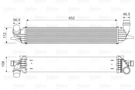 Інтеркулер Valeo 818330