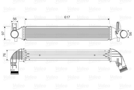 Інтеркулер Valeo 818338