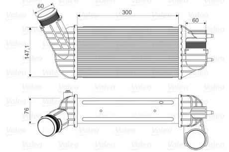 Інтеркулер Valeo 818345