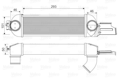 Інтеркулер Valeo 818355