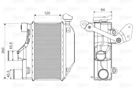 Інтеркулер Valeo 818362