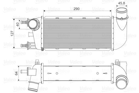 Інтеркулер Valeo 818582