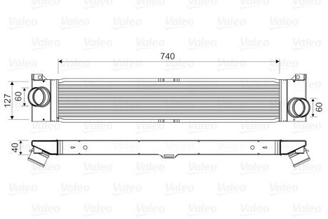 ИНТЕРКУЛЕР FIAT DUCATO 2,3 JTD 06 -, FIAT DUCATO Valeo 818586