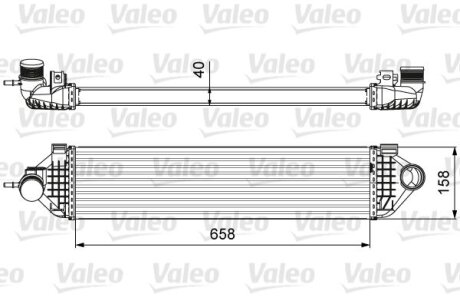 Інтеркулер Valeo 818600