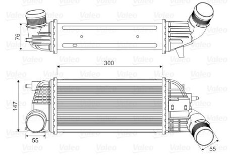 Інтеркулер Valeo 818620