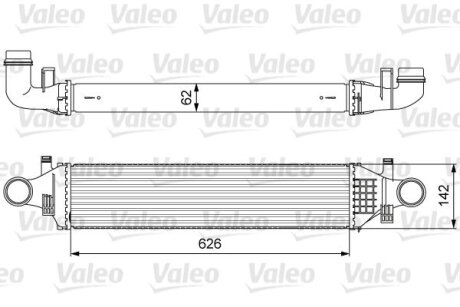 Інтеркулер Valeo 818623