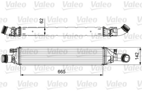 Інтеркулер Valeo 818643