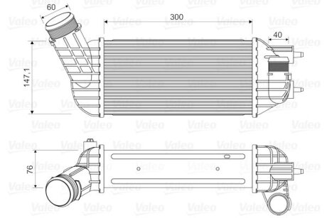 Інтеркулер Valeo 818652