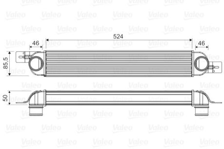 Інтеркулер Valeo 818661