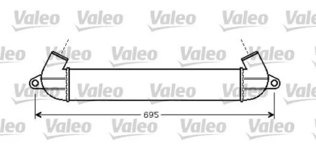 Интеркулер Valeo 818712