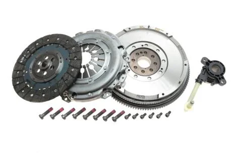 Комплект зчеплення FULLPACK DMF (CSC) Nissan Qashqai, X-Trail Renault Koleos 1.2/1.3H/2.0D 02.07- Valeo 837424