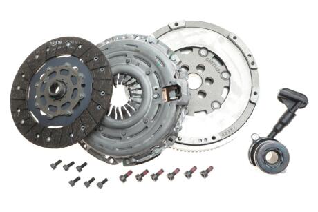 Комплект зчеплення + маховик FORD FOCUS/MAZDA 3/5/VOLVO V40 1.6D 11- Valeo 837440