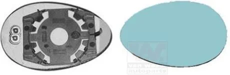 Наружное зеркало Van Wezel 0156837