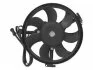 Вентилятор радіатора AUDI, FORD, SEAT, VW (круглий роз\\'єм) Van Wezel 0323747 (фото 1)