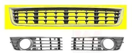 Вентиляційна решітка, бампер Van Wezel 0325590