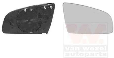 Наружное зеркало Van Wezel 0325838