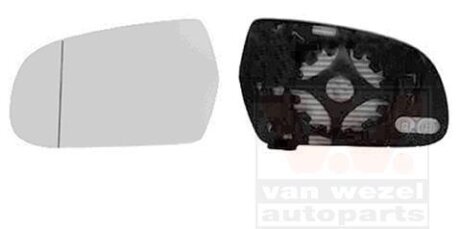 Дзеркальне скло, зовнішнє дзеркало Van Wezel 0338837