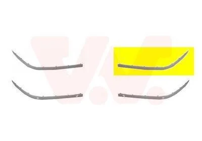 Декоративна/захисна накладка, бампер Van Wezel 0637587