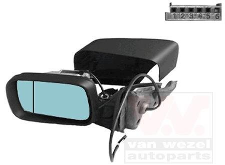 Наружное зеркало Van Wezel 0646805