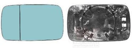 Дзеркальне скло, зовнішнє дзеркало Van Wezel 0646837 (фото 1)