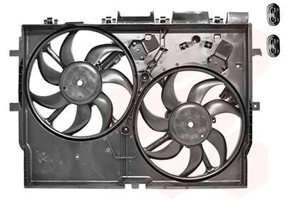 Вентилятор, система охолодження двигуна Van Wezel 1651749