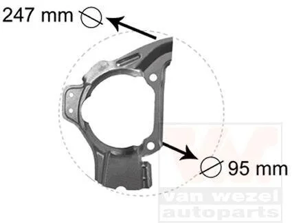 Автозапчастина Van Wezel 1754372