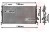 Радіатор охолодження двигуна FOCUS C-MAX 16/20TDCi 03- Van Wezel 18002370 (фото 1)