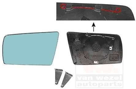 Наружное зеркало Van Wezel 3030833