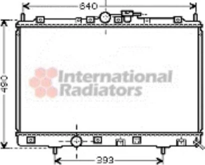 Радіатор охолодження MITSUBISHI PAJERO PININ 3/99>07 Van Wezel 32002169