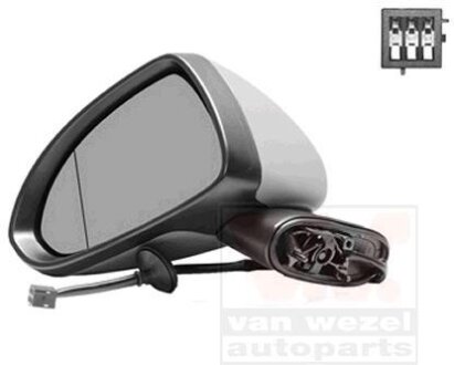 Зовнішнє дзеркало Van Wezel 3750805