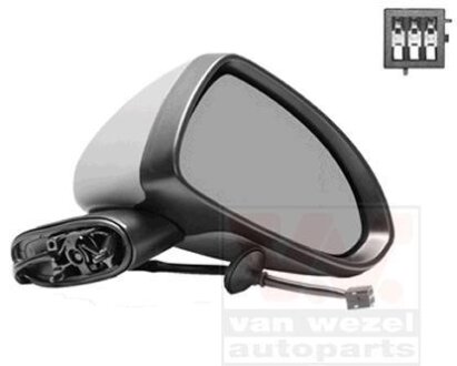Зовнішнє дзеркало Van Wezel 3750806