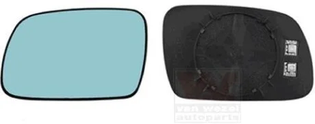 Дзеркальне скло, зовнішнє дзеркало Van Wezel 4060838