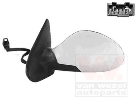 Наружное зеркало Van Wezel 4934817