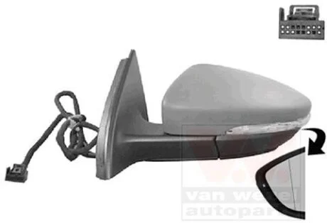 Зовнішнє дзеркало Van Wezel 5740807