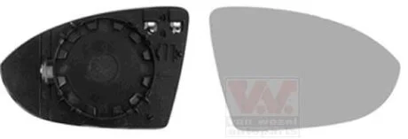 Дзеркальне скло, зовнішнє дзеркало Van Wezel 5766838