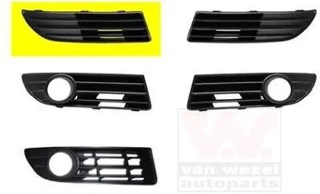 Решетка вентилятора, буфер Van Wezel 5828591