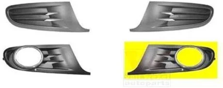 Вентиляційна решітка, бампер Van Wezel 5863593