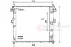 Радіатор охолодження SSANG YONG ACTYON/KYRON (05-) Van Wezel 81002105 (фото 1)