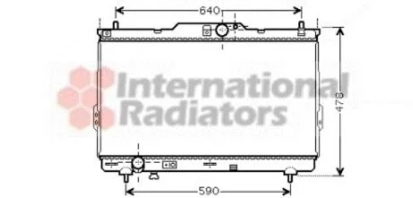 Радіатор Van Wezel 82002113